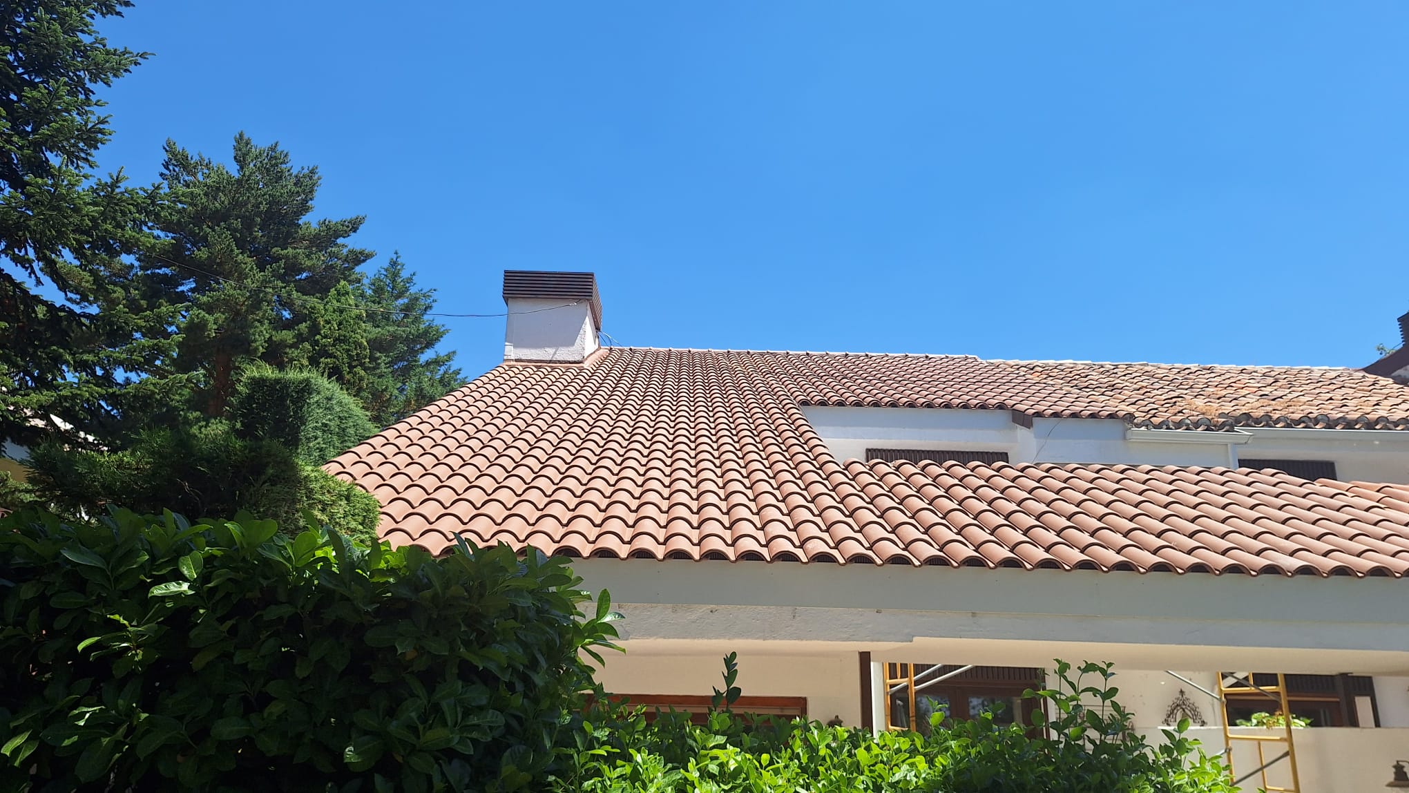 Rehabilitacion de tejado con teja